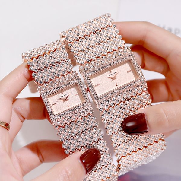 european and american fashion high-end 2020 new foreign trade full diamond square watch womens quartz waterproof womens watch cross-border d, Slivery;brown
european and american fashion high-end 2020 new foreign trade full diamond square watch womens quartz waterproof womens watch cross-border d, Slivery;brown