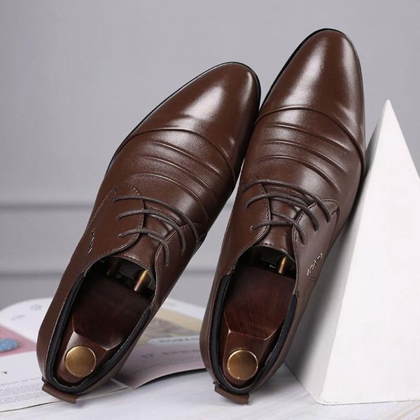 dress shoes jaycosin 2021 men's leather business pu shoe classic comfortable wedding male lace up suit, Black
dress shoes jaycosin 2021 men's leather business pu shoe classic comfortable wedding male lace up suit, Black