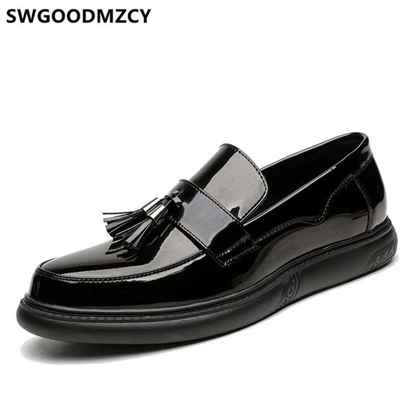 loafers men wedding dress shoes patent leather coiffeur italian shoes men office classic formal sepatu slip on pria, Black
loafers men wedding dress shoes patent leather coiffeur italian shoes men office classic formal sepatu slip on pria, Black