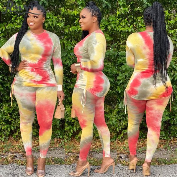women's tracksuits rmsfe 2021 fashion women tie dye print o-neck set gym clothing elastic waist 2 piece full sleeve pant sets, Gray
women's tracksuits rmsfe 2021 fashion women tie dye print o-neck set gym clothing elastic waist 2 piece full sleeve pant sets, Gray