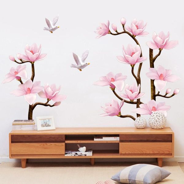 3d pink magnolia flower wall sticker living room bedroom home decor aesthetic decal removable pvc wallpaper
3d pink magnolia flower wall sticker living room bedroom home decor aesthetic decal removable pvc wallpaper