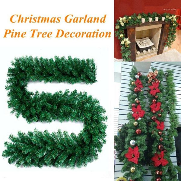 decorative flowers & wreaths 2.7m christmas decorations ornaments xmas tree garland rattan home wall pine for party green artificial wreath
decorative flowers & wreaths 2.7m christmas decorations ornaments xmas tree garland rattan home wall pine for party green artificial wreath