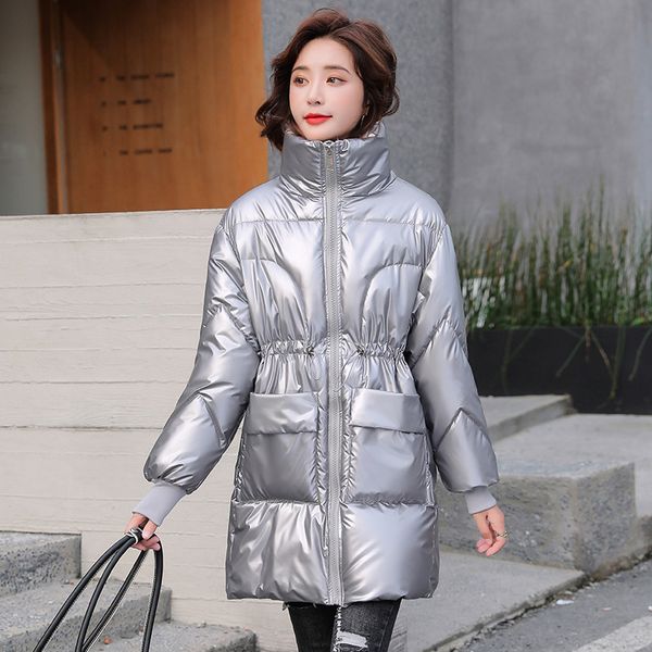 2021 newwinter long jacket for women plus size thick female cold coat cotton padded collar women's od5y, Black
2021 newwinter long jacket for women plus size thick female cold coat cotton padded collar women's od5y, Black