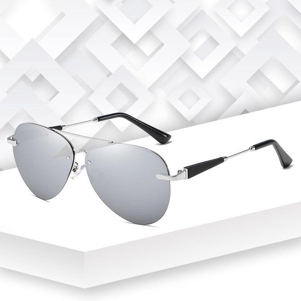2021 branddesigner men's polarized sunglasses ladies retro rimless sunglasses anti-uv outdoordriving glasses, White;black
2021 branddesigner men's polarized sunglasses ladies retro rimless sunglasses anti-uv outdoordriving glasses, White;black