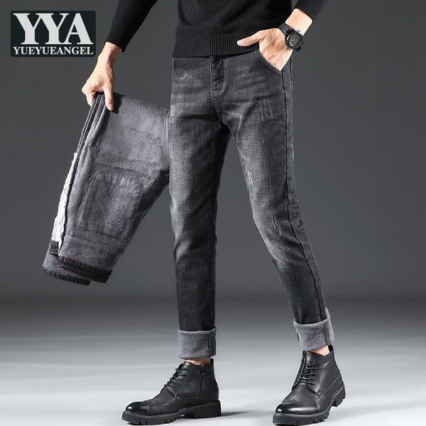 men's jeans winter mens fleece korean fashion slim fit straight denim pants high street vintage casual trousers male pencil, Blue
men's jeans winter mens fleece korean fashion slim fit straight denim pants high street vintage casual trousers male pencil, Blue