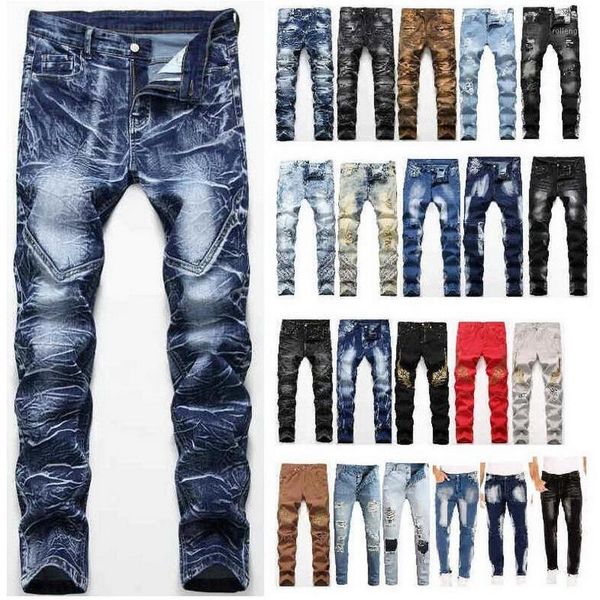 men jeans hole ripped stretch destroyed hip hop jeans design men's slim stretch slim denim pants brand more styles1, Blue
men jeans hole ripped stretch destroyed hip hop jeans design men's slim stretch slim denim pants brand more styles1, Blue
