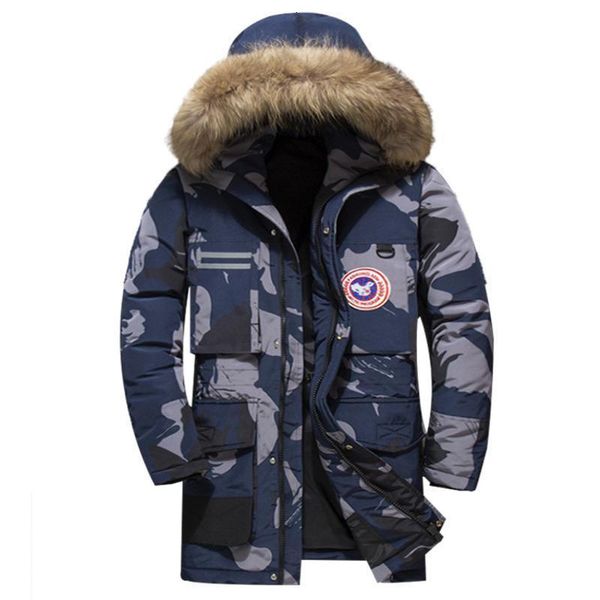 camouflage down jackets mens hooded coat male fur collar winter jacket women men military down overcoat long parkas canada coats breathable, Black
camouflage down jackets mens hooded coat male fur collar winter jacket women men military down overcoat long parkas canada coats breathable, Black