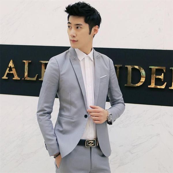 korean version fashion body repair leisure one buckle small suit man mens stage jackets men white blazer slim blazer in men1, White;black
korean version fashion body repair leisure one buckle small suit man mens stage jackets men white blazer slim blazer in men1, White;black