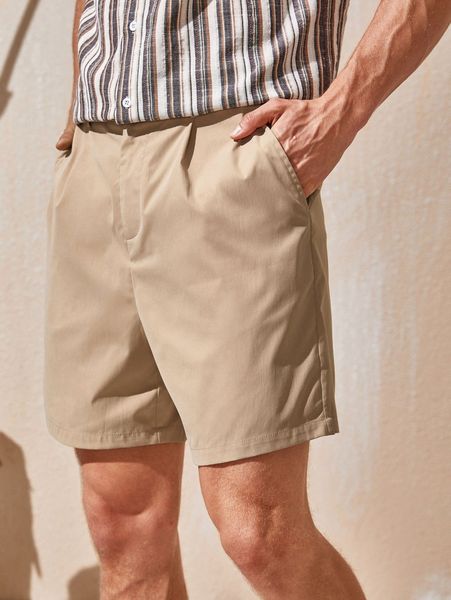 men fold pleated shorts o0cd#, Black
men fold pleated shorts o0cd#, Black