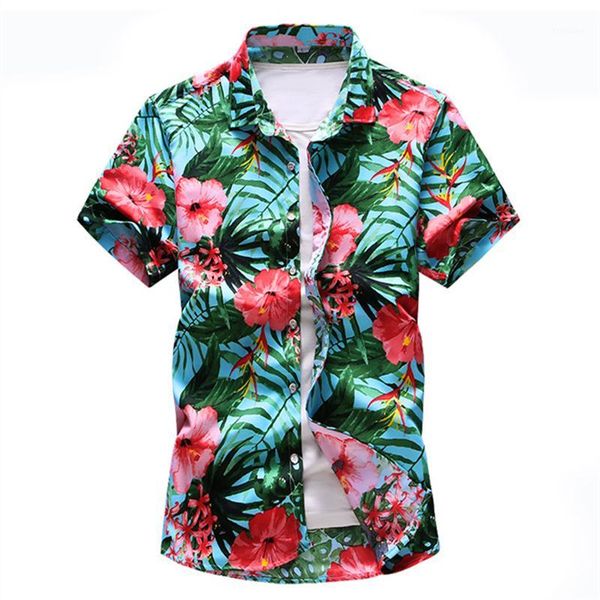 men fashion floral printed hawaiian vacation party summer short sleeve shirts hip hop casual male turn-down collar shirt 6xl 6xl1, White;black
men fashion floral printed hawaiian vacation party summer short sleeve shirts hip hop casual male turn-down collar shirt 6xl 6xl1, White;black