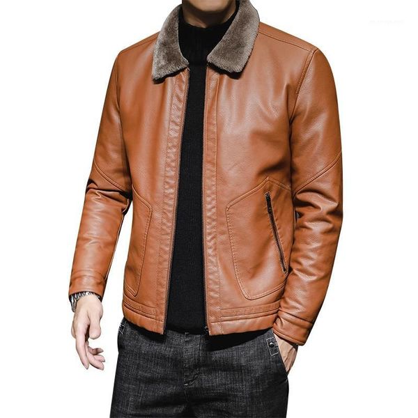 men leather jacket winter waterproof faux fur coats men leather motorcycle jacket male warm thick wool liner mens1, Black
men leather jacket winter waterproof faux fur coats men leather motorcycle jacket male warm thick wool liner mens1, Black