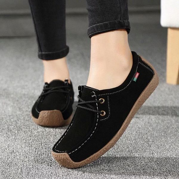 sneakers women shoes loafer flats 2020 breathable women sneakers loafers flats solid suede lace-up flat with casual shoes woman #2m70, Black
sneakers women shoes loafer flats 2020 breathable women sneakers loafers flats solid suede lace-up flat with casual shoes woman #2m70, Black
