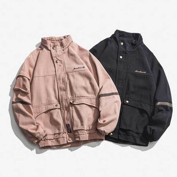 2020 cargo spring mark of men collar color wash vintage joker hip hop casual sports jacket new, Black;brown
2020 cargo spring mark of men collar color wash vintage joker hip hop casual sports jacket new, Black;brown