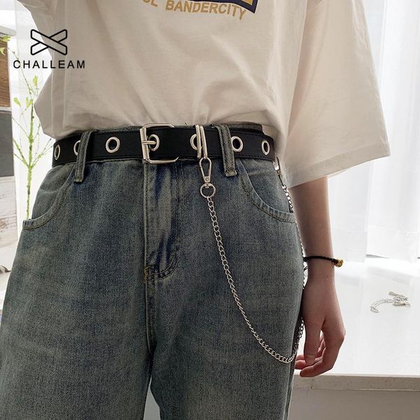 belts women belt size fashion black pu leather with chain for female punk style pin buckle dress jeans decorative 162, Black;brown
belts women belt size fashion black pu leather with chain for female punk style pin buckle dress jeans decorative 162, Black;brown