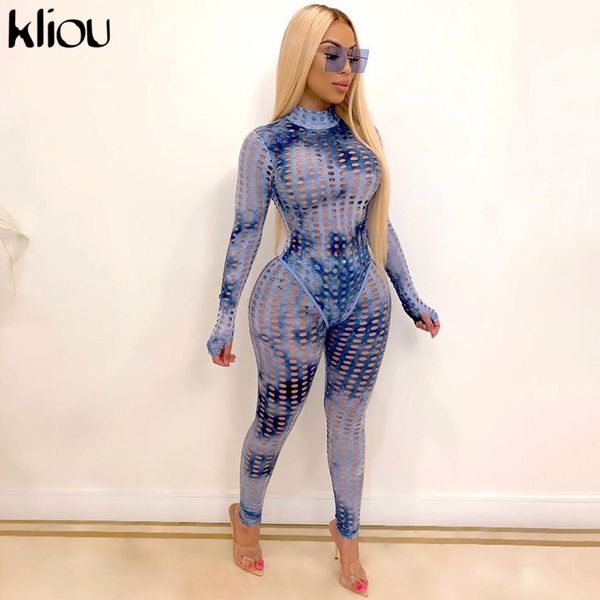 kliou women skinny hollow out two piece set full sleeve o-neck bodysuit pants elastic hight streetwear 2020 summer outfit x0923, Gray 
kliou women skinny hollow out two piece set full sleeve o-neck bodysuit pants elastic hight streetwear 2020 summer outfit x0923, Gray