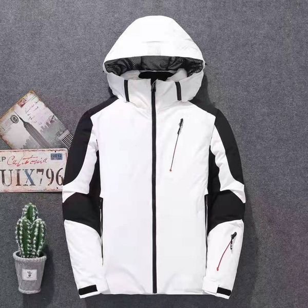 men's youth casual designer down jacket outdoor warm down jacket fashion luxury windproof hooded warm overcoat outwear winterjacke nort, Black
men's youth casual designer down jacket outdoor warm down jacket fashion luxury windproof hooded warm overcoat outwear winterjacke nort, Black