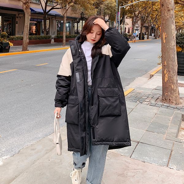 2021 new winter new fashion long winter jacket women slim female coat thicken parka cotton clothing hooded plus size mjv2, Black
2021 new winter new fashion long winter jacket women slim female coat thicken parka cotton clothing hooded plus size mjv2, Black