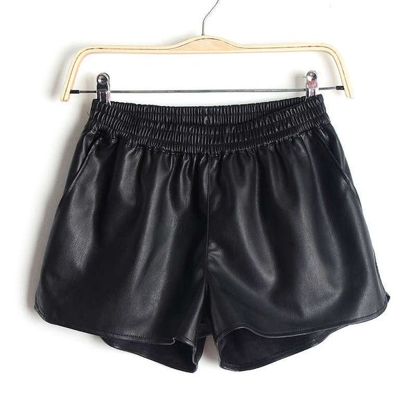 fall / winter 2020 new style elastic waist split wide leg leather pu shorts, Black;gray
fall / winter 2020 new style elastic waist split wide leg leather pu shorts, Black;gray