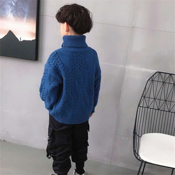 winter autumn and sweater pullover thickened boys' base shirt 2020 new children's high collar dikj, Blue
winter autumn and sweater pullover thickened boys' base shirt 2020 new children's high collar dikj, Blue