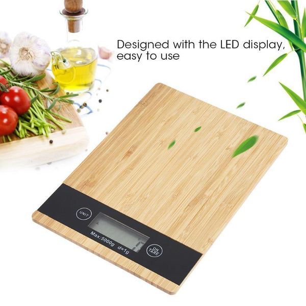 household scales digital multi-function kitchen scale bamboo led display electric weighing scale1
household scales digital multi-function kitchen scale bamboo led display electric weighing scale1