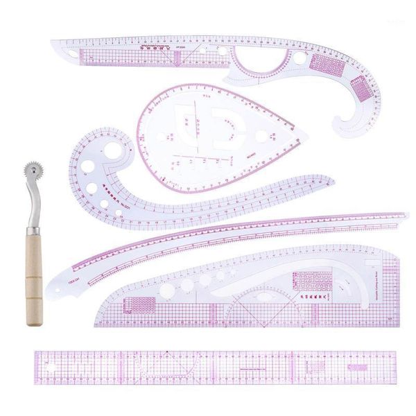 7 piece set metric ruler clothes curve sewing ruler drawing stencil making grading curve rule pattern making accessories1, Black
7 piece set metric ruler clothes curve sewing ruler drawing stencil making grading curve rule pattern making accessories1, Black