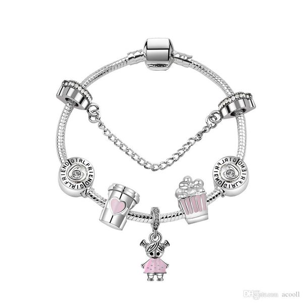 new 3mm snake chain pink beads ladies bracelet suitable for pandora style european charm beads bracelet jewelry, Black
new 3mm snake chain pink beads ladies bracelet suitable for pandora style european charm beads bracelet jewelry, Black