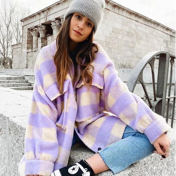wool women simple plaid student all-match pockets jacket elegant womens outwear autumn winter harajuku females coat1, Black
wool women simple plaid student all-match pockets jacket elegant womens outwear autumn winter harajuku females coat1, Black