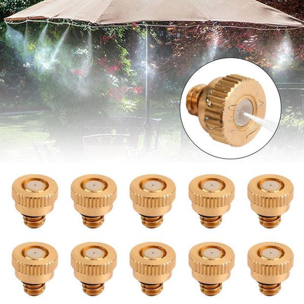 areyourshop 10x brass misting nozzles water mister sprinkle for cooling system 0.012" 10/241
areyourshop 10x brass misting nozzles water mister sprinkle for cooling system 0.012" 10/241