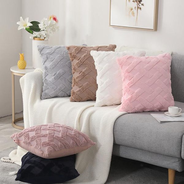 cushion/decorative pillow plush decoration cushion cover home sofa case geometry modern living room decor pink gray white hug throw covers
cushion/decorative pillow plush decoration cushion cover home sofa case geometry modern living room decor pink gray white hug throw covers