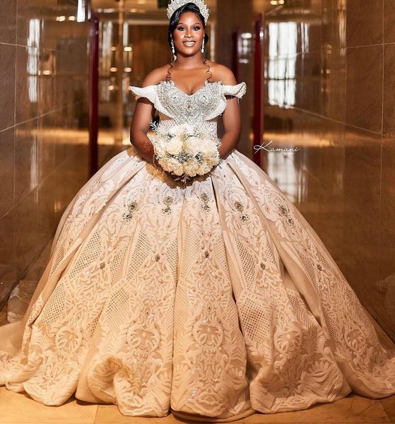 2022 plus size arabic aso ebi luxurious sparkly wedding dress sweetheart beaded crystals bridal gowns dresses zj404, White
2022 plus size arabic aso ebi luxurious sparkly wedding dress sweetheart beaded crystals bridal gowns dresses zj404, White