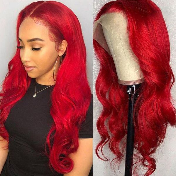wigmy hair red colored human hair wigs pre plucked 13x4 lace front human wigs ombre remy body wave frontal wig, Black;brown
wigmy hair red colored human hair wigs pre plucked 13x4 lace front human wigs ombre remy body wave frontal wig, Black;brown