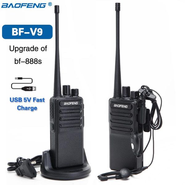 2pcs baofeng bf-v9 mini walkie talkie 5v usb fast charge uhf 400-470mhz radio communicator transceiver upgrade of bf-888s bf888s
2pcs baofeng bf-v9 mini walkie talkie 5v usb fast charge uhf 400-470mhz radio communicator transceiver upgrade of bf-888s bf888s