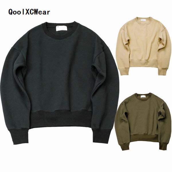 new fog season sweatshirts simple solid men's hoodies oversize drooping shoulders men's, Black
new fog season sweatshirts simple solid men's hoodies oversize drooping shoulders men's, Black