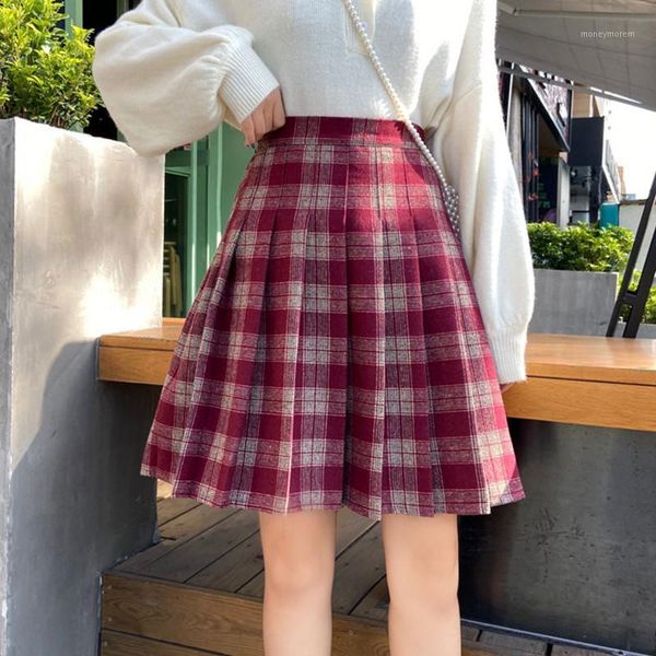 skirts women burgundy gothic pleated plaid skirt autumn high waist korea harajuku japanese cute mini cosplay preppy style1, Black
skirts women burgundy gothic pleated plaid skirt autumn high waist korea harajuku japanese cute mini cosplay preppy style1, Black