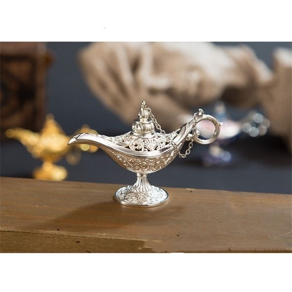 aladdin lamp excellent magic fairy incense tale burner vintage retro tea pot genie lamp aroma stone home ornament metal craft
aladdin lamp excellent magic fairy incense tale burner vintage retro tea pot genie lamp aroma stone home ornament metal craft