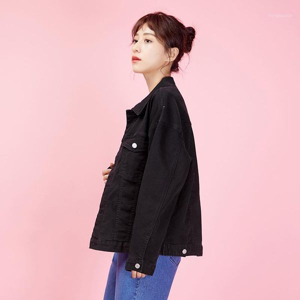 leijijeans spring and autumn large size casual coat lapel denim plus size classic black boyfriend loose denim women jacket90011, Black;brown
leijijeans spring and autumn large size casual coat lapel denim plus size classic black boyfriend loose denim women jacket90011, Black;brown