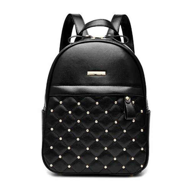 2020 new rivet backpack women shoulder bag fashion female school bag for girls large capacity double zipper casual travel
2020 new rivet backpack women shoulder bag fashion female school bag for girls large capacity double zipper casual travel
