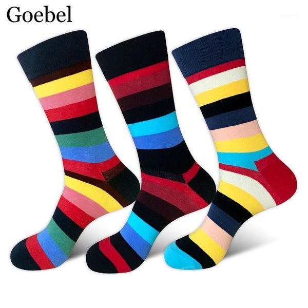 2pairs=4pieces fashion contrast color striped socks male european code large size personality men's socks1, Black
2pairs=4pieces fashion contrast color striped socks male european code large size personality men's socks1, Black