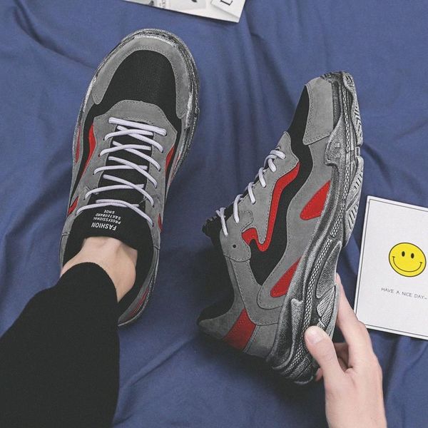 Hip Hop chunky sneakers Man Designer Spring Autumn Male Shoes Tenis Masculino Krasovki black Breathable platform shoes #IK5x
Hip Hop chunky sneakers Man Designer Spring Autumn Male Shoes Tenis Masculino Krasovki black Breathable platform shoes #IK5x