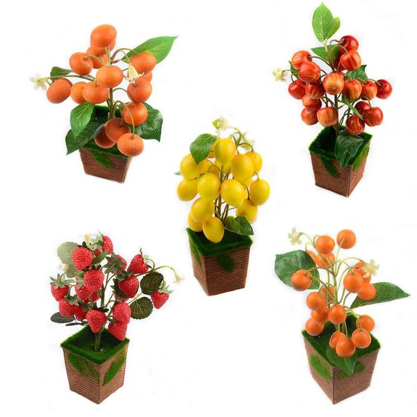 1bundle artificial fruit bouquet vegetables berries potted tree bonsai accessories for wedding christmas decoration garden craft
1bundle artificial fruit bouquet vegetables berries potted tree bonsai accessories for wedding christmas decoration garden craft