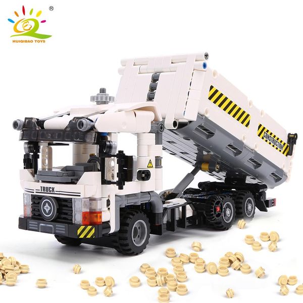 huiqibao 799pcs technic engineering dump truck building blocks vehicle car bricks set educational diy toys for children boys yxlgej
huiqibao 799pcs technic engineering dump truck building blocks vehicle car bricks set educational diy toys for children boys yxlgej