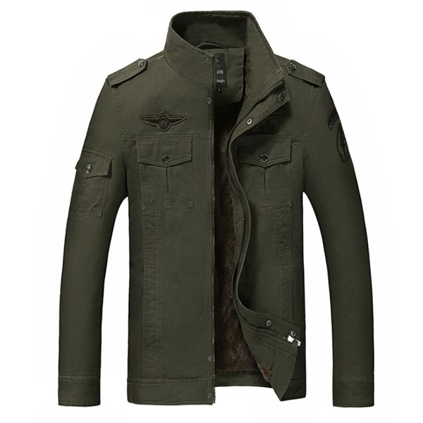 winter men bomber jacket casual jackets men clothes plus velvet jacket windproof windbreaker fashion jaqueta masculina, Black;brown
winter men bomber jacket casual jackets men clothes plus velvet jacket windproof windbreaker fashion jaqueta masculina, Black;brown