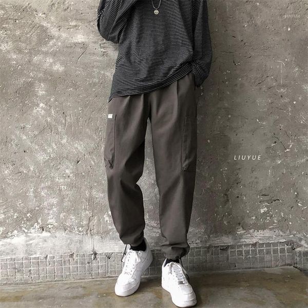 summer 2020 new korean trend men's big pocket tooling neutral loose large size straight harajuku street cropped pants1, Black
summer 2020 new korean trend men's big pocket tooling neutral loose large size straight harajuku street cropped pants1, Black