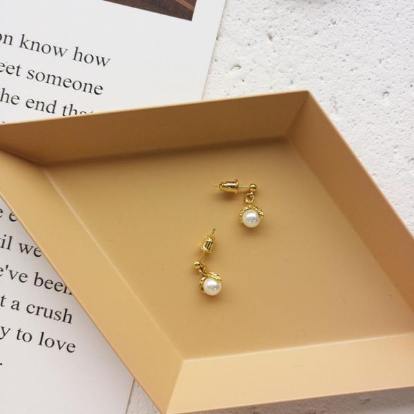 simple small simulated pearl pendant stud earrings for women girl clip on earring without piercing wedding party jewelry gift, Golden;silver
simple small simulated pearl pendant stud earrings for women girl clip on earring without piercing wedding party jewelry gift, Golden;silver