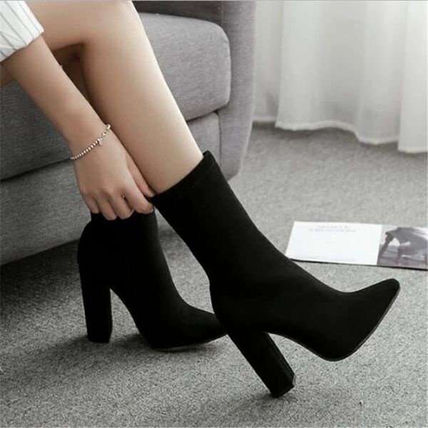 2020 autumn and winter new women's comfortable shallow mouth pointed boots women's zipper simple sweet wild boots large size #wf9z, Black
2020 autumn and winter new women's comfortable shallow mouth pointed boots women's zipper simple sweet wild boots large size #wf9z, Black