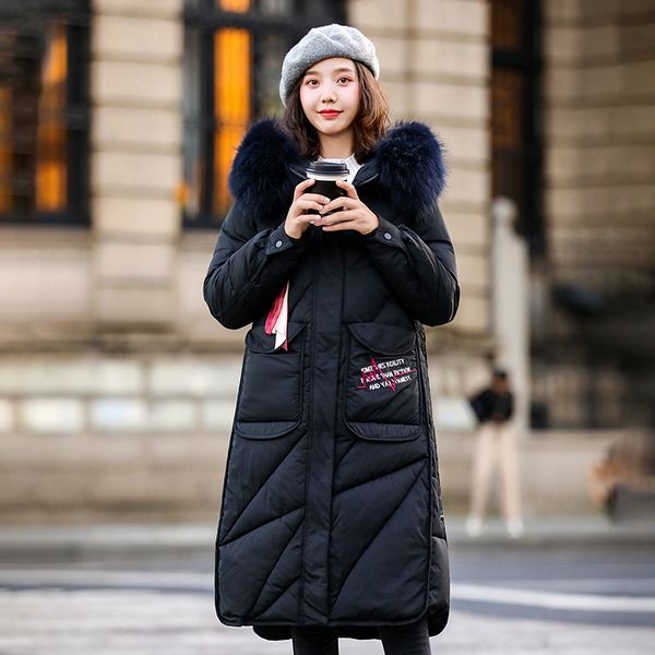2021 newwinter jacket coat women fur hooded thick warm down x-long outwear womens jackets coats overcoat w7m0, Black
2021 newwinter jacket coat women fur hooded thick warm down x-long outwear womens jackets coats overcoat w7m0, Black