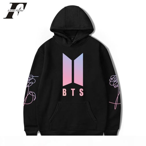 2018 love yourself hit hop cotton oversized hoodies sweatshirts casual moletom women men korean tracksuit k- clothes, Black
2018 love yourself hit hop cotton oversized hoodies sweatshirts casual moletom women men korean tracksuit k- clothes, Black