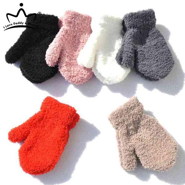 coral fleece baby gloves mittens plush thick warm kids gloves solid color boys girls full finger, Slivery;white
coral fleece baby gloves mittens plush thick warm kids gloves solid color boys girls full finger, Slivery;white