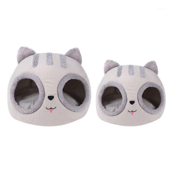 cat bed cave cat head shape kennel semi-enclosed thickened warm pet kennel mat separation pet supplies1
cat bed cave cat head shape kennel semi-enclosed thickened warm pet kennel mat separation pet supplies1