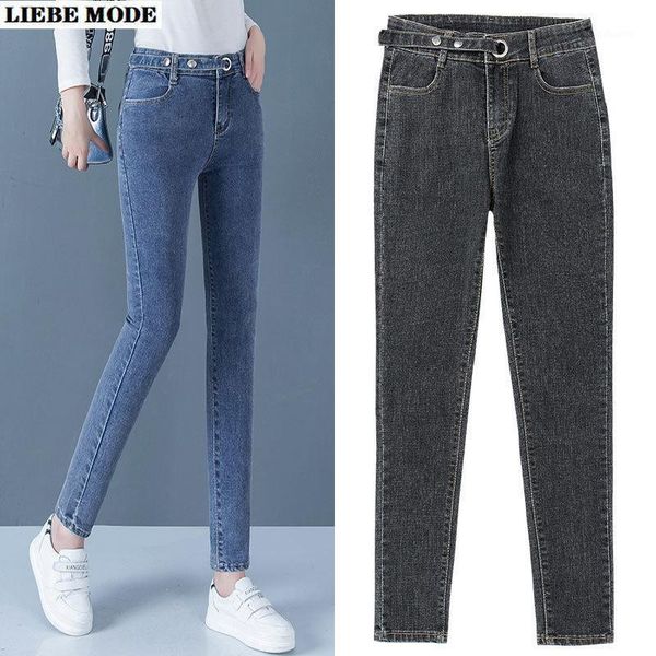 2020 skinny pencil denim pants women summer autumn slim fit high waist jeans woman black blue grey stretch push up jean mujer1
2020 skinny pencil denim pants women summer autumn slim fit high waist jeans woman black blue grey stretch push up jean mujer1
